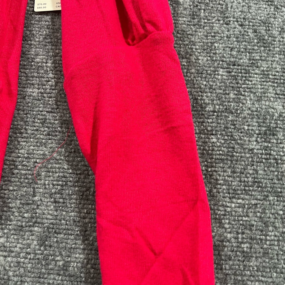 Anthropologie Vibrant pink Cowl Neck Sweater size s - Picture 10 of 11